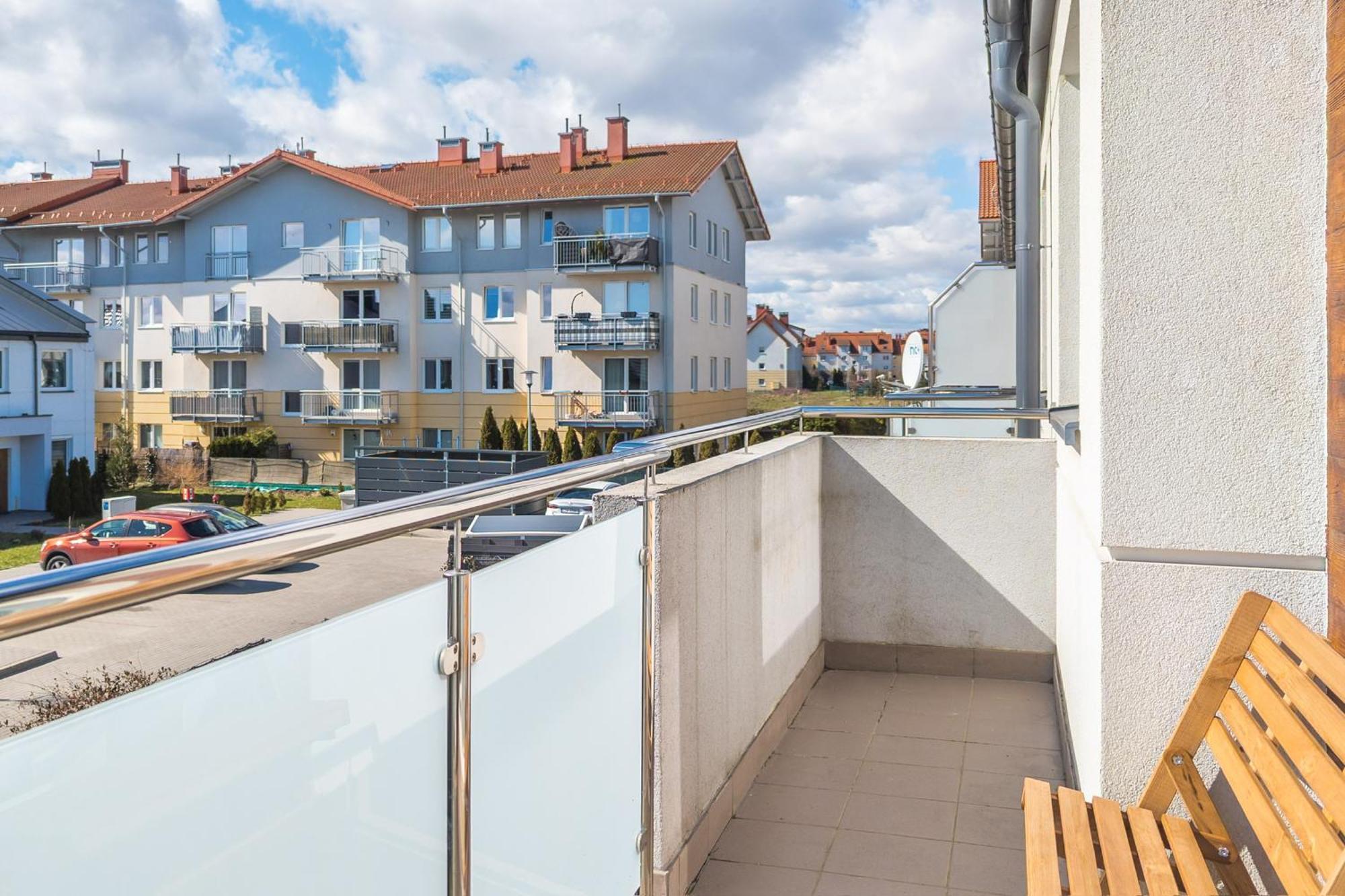 Przestronne 2 Oddzielne Sypialnie Caly Apartament W Spokojnej Dzielnicy Borkowo  Bagian luar foto